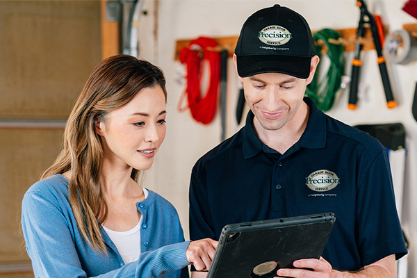 Precision Technicians with Truck